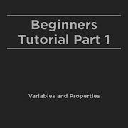 Roblox Studio Beginner Series Part 1 Variables And Properties