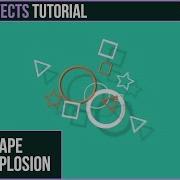 After Effects Tutorial 2D Shape Particle Explosion Motion Graphics