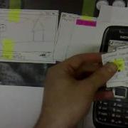 Cellmote Remote Control Low Fidelity Paper Prototype