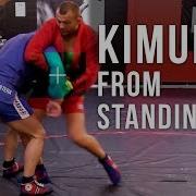 Kimura From Standing Throw Over The Head Throw With Reverse Key Lock Grip Sambo Academy