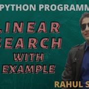 Python Tutorial Linear Search In Python In Easy Way Hindi Class 12 CBSE B Tech VRpathshala