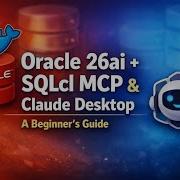 How To Connect Claude Desktop To Oracle 26ai Using SQLcl MCP Oracle 26ai SQLcl MCP Claude AI