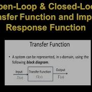 Control Systems 6 Open Loop Closed Loop Transfer Function And Impulse Response Function