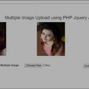 Multiple Images Upload Using PHP Jquery Ajax
