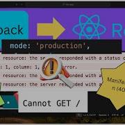 Webpack Development Vs Production Webpack React Failed To Load Resource Webpack Reactjs