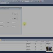 Linear Simultaneous Equations In VB Net