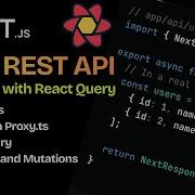 Next Js REST API Tutorial Build Consume APIs With React Query Nextjs Mastery Course 09