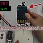 How To Use Wireless Remote Control Switch KR2201B 220V 110V Relay Switch To Control Fan And Light