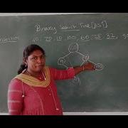 Data Structures Binary Search Tree Insertion In Tamil By Deeba Kannan