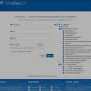VDOT OneSearch The Basics