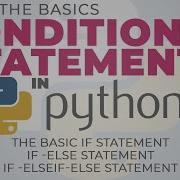 Learn The BASICS CONDITIONAL STATEMENT In Python Ilonggo English Version Part 6