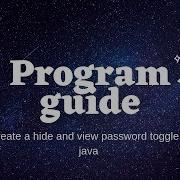How To Create A Hide And View Password Button In Java Netbeans Tutorial