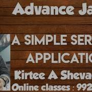 A Simple Servlet Example Advance Java