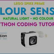 Lego Spike Prime Natural Light Sensing Using Python Code Tutorial