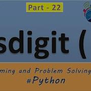 22 Olevel ALevel Chapter6 Function Isdigit Function On String In Hindi With Example