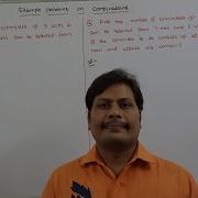 EXAMPLE 1 COMBINATIONS EXAMPLE PROBLEM ON COMBINATIONS PERMUTATIONS COMBINATIONS