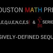 Recursively Defined Sequences Sequences And Series