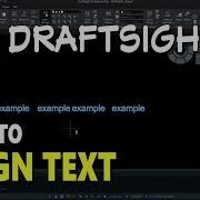 Draftsight How To Align Text