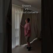 Sheer Vs Blackout Curtains The Ultimate Light Control Test Homedecor Interiordesign Curtains