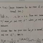 7 4 3 Bayesian Estimation Of Parameters