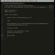 Using Java BufferedReader
