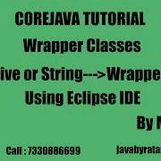 Core Java Tutorial Wrapper Classes Video 1 Wrapper Object Creation BY Ratan Sir