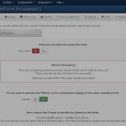 VDM Setting RSForm Profile Plugins