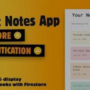 Build A Notes App With React Firebase 3 Store Display Notebooks With Firestore