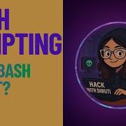 Bash Scripting DAY2 Write Your First Script Variables User Input