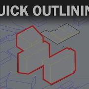 Quickly Outlining Objects In Rhino With Curve Boolean