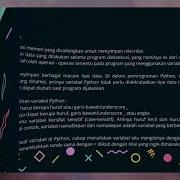 Mengenal Tipe Data Variabel Dan Konversi Nilai Pada Bahasa Pemrograman Python