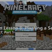 Minecraft EE Python Walkthrough Lesson 8 Functions Activity 1 Part 1 Of 3