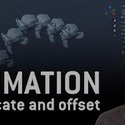 Duplicate And Offset Animation Addon With Partial Option In Blender