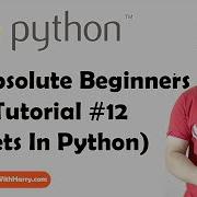 Sets In Python Python Tutorials For Absolute Beginners In Hindi 12