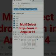 Https Www Dotnetoffice Com 2022 09 Multi Select Dropdown In Angular 14 Html