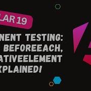 202 Angular 19 Component Testing Setup BeforeEach And NativeElement Explained