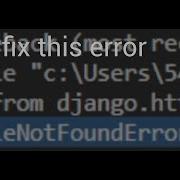 ModuleNotFoundError No Module Named Name Solution I Python Framework Django