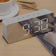 LED Digital Smart Back Light Table Clock Unboxing Testing Smart Table Clock The Technoboy