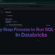 Как выполнять SQL запросы в Databricks Пошаговый процесс Databricks Tutorial