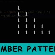 Python Program To Print Numbers In Right Triangle Shape 01