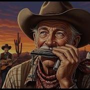 Blues Harmonica Desert Sunset Performance With Strong Western Character