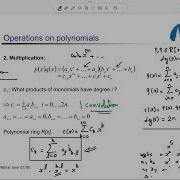Lecture 9 Polynomial Multiplication With FFT Part 1
