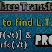 How To Find LT Of Error Function L Erf T Complementary Error Functions L Erfc T LT