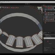 3D Modeling In Unity Fullmaking How To Make Identical Windows On The Circular Walls At One Go