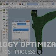 Set Up Post Processing Of A Topology Optimization Task SIMULIA Abaqus CAE How To Tutorial