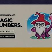 Avoid Magic Numbers Coding Snippets 1