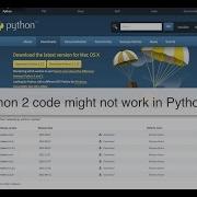 Python 2 Vs 3 On The Mac