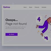 UI Design Using Html Css Js And Bootstrap 404 Page UI Design UI Design Coding ASMR