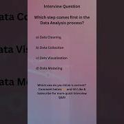 Most Asked Data Analysis Interview Question Shorts Datascience Dataanalytics