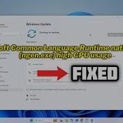FIXED Microsoft Common Language Runtime Native Compiler Ngen Exe High CPU Usage